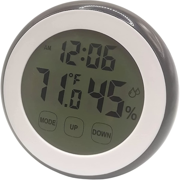Inomhus termometer, digital hygrometer, rums termometer, temperatur och