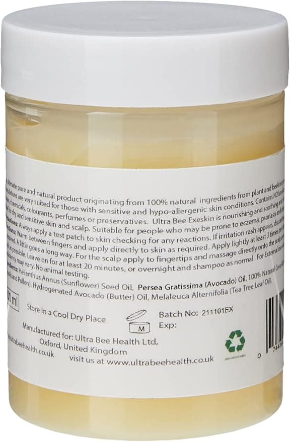 Naturlig kräm för torr hud/hårbotten 100 ml