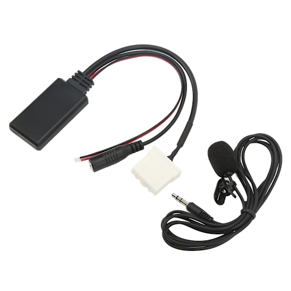 Bilradioadapter Bluetooth 5.0 Musik AUX Ljudingång Handsfree Telefonsamtal Adapter Repalcement för Mazda 3 6 5