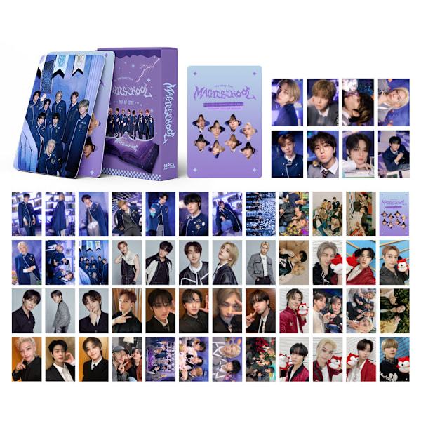 1 set Stray Kids fotokort 55 st Stray Kids Oddinary New Album fotokort Stray Kids Lomo-kort Stray Kids M