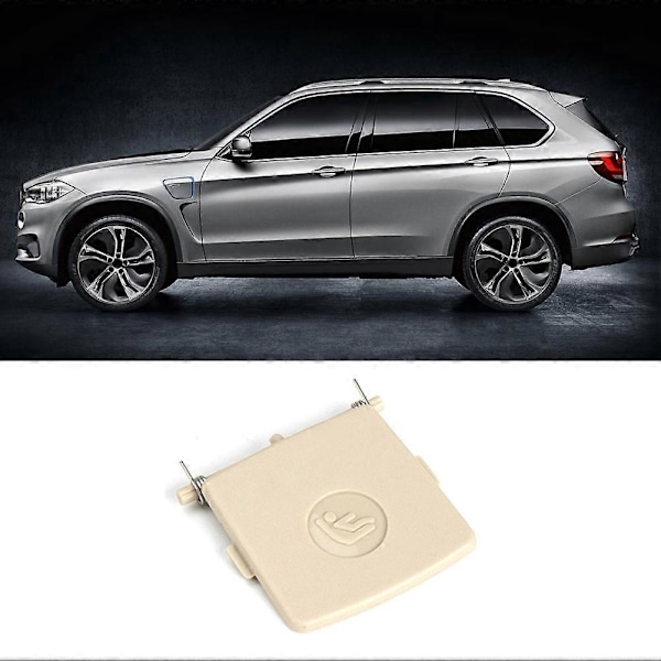 Barnesikring ISOFix Deksel bak for - E92 2005-2012 Bil Bakre Krok Deksel Barnesete Beige