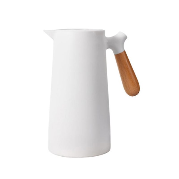 1l glasfoder Vakuumkolv Varmvattenkanna Hemmakontorsisolering Läcksäker hetvattenkanna för kaffe