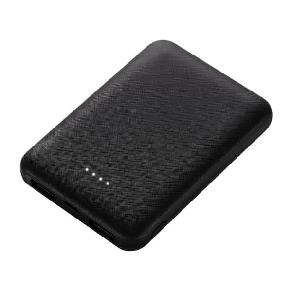 Ultratynd Powerbank 5000mAh - Sort