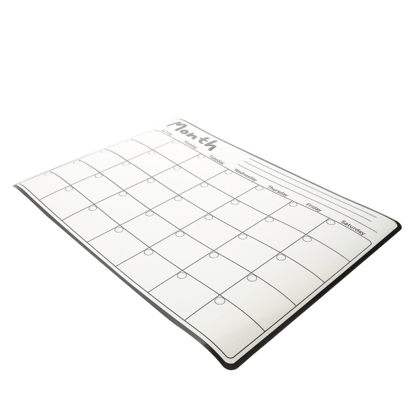 Magnetisk whiteboardkalender Whiteboard Kylskåpskalender Torka radera kalenderkalenderklistermärke Magnetisk kalender