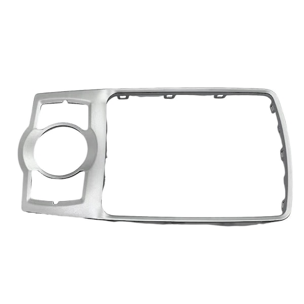 4L0864260A Bilkonsol Växelspak Krom Ram Trim Skydd för Q7 2007-2015 Främre Multimedia Bezel Pa