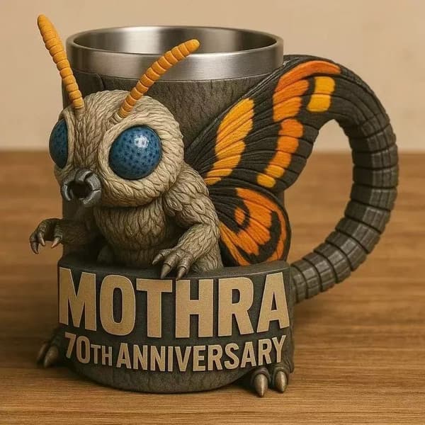 1 stk. Godzilla 70-års jubilæum 3D Krus