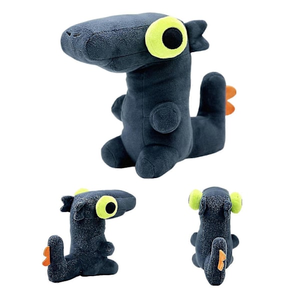 Dansende Drage Plysjdukke Myk Utstoppa Dyreleke Tannløs Drage Plushie Flott Bursdag Jul Gavevalg for Gutter Jenter