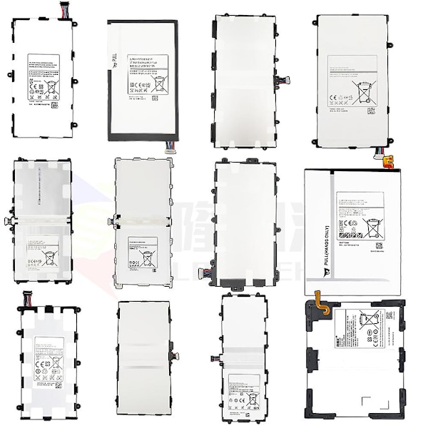 Kompatibel med Samsung Eb-bt550aba surfplatta batteri