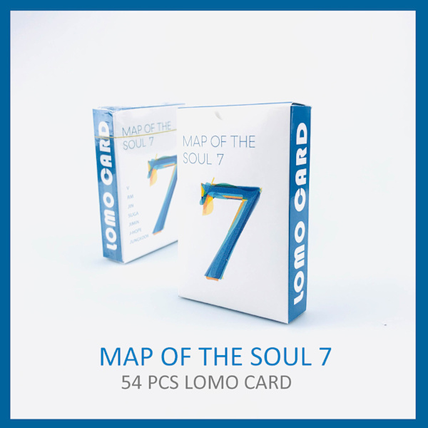 BTS Nyt Album 55 Lomo Kort MAP OF THE SOUL 7 Kim Taehyung Foto Kort Postkort