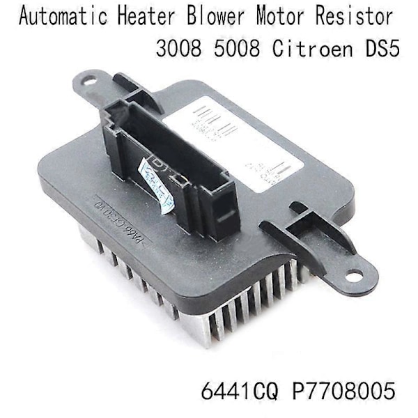 6441CQ P7708005 Automatisk Värmefläktmotor Resistor för 3008 5008 DS5