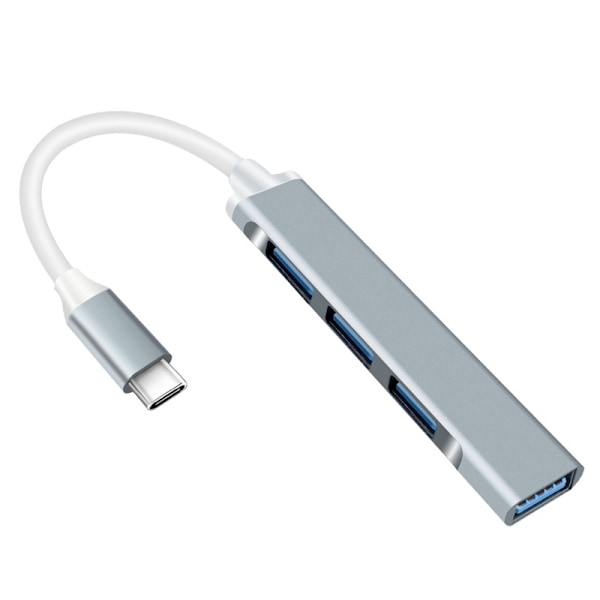Mini hub USB 3.0 HUB splitter en til fire typeC docking station
