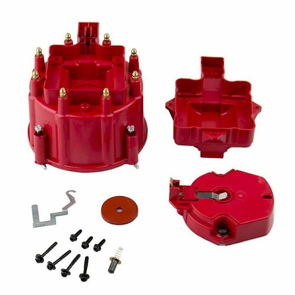 Röd Manlig HEI Fördelarlock, Spole och Rotor Kit Ersättning för BBC 305 350 454