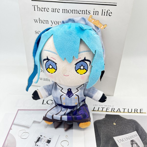 Den nye hololive hoshimachi suisei Plush Star Street Comet plyslegetøj