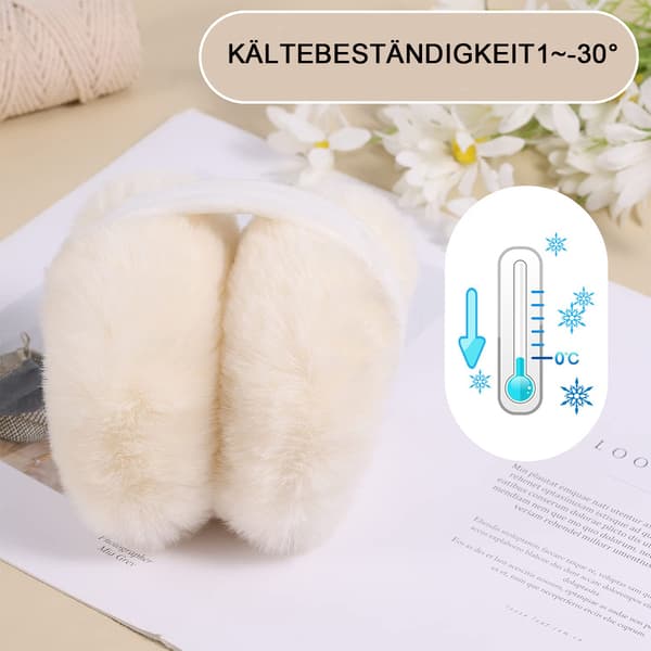 Ørevarmere, Vintervarme øreklokker for kvinner og jenter