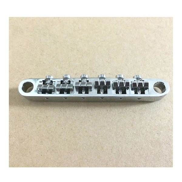 Elektrisk Gitarrbro, Standard 12-Strängs Storlek Gitarrbro Fullt Set Bro Svans Stud Zink Legering