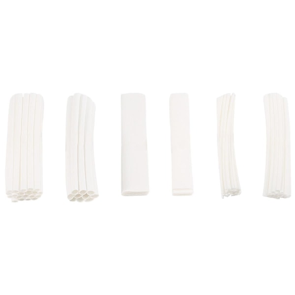 100 pcs heat shrink tube casing heat shrink tube color:white