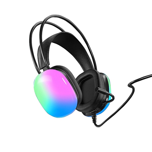 Premium 7.1 Surround Sound -pelikuulokkeet langalliset, vangitsevalla RGB-valaistuksella, USB-liitännällä ja irrotettavalla mikrofonilla