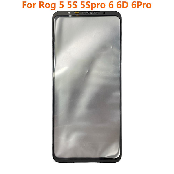 Kompatibel Asus Rog Phone 6 6s Pro Rog 5 5s Pro Front Screen Cover Ydre Glaslinse Lcd Display Panel Touch Sc