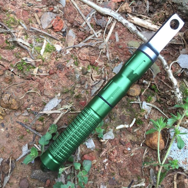 3-pack CNC helt vattentät utomhus flinta eldpinne med superhård legeringsskrapa, utomhus camping överlevnad EDC-verktyg