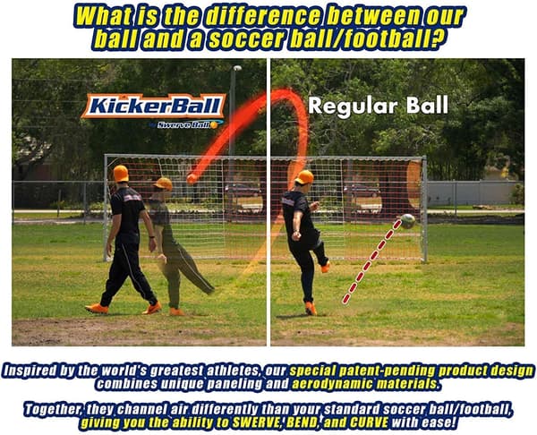 Kickerball Effekt Fotboll