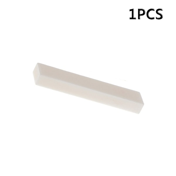 5-pak DIY kubestringmutter i kvegben for gitar og bass 52x6x10mm