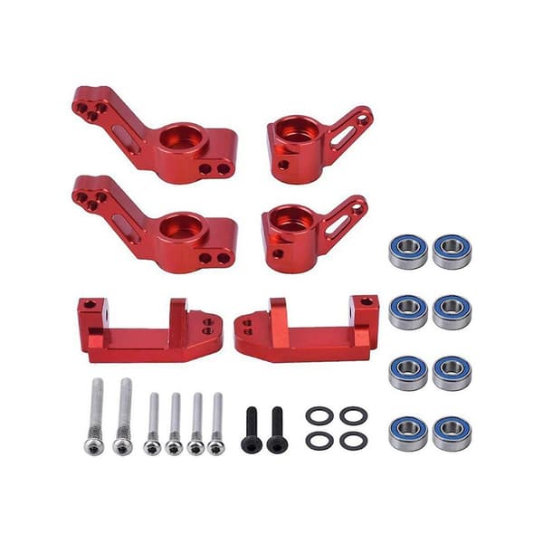 Til Slash 2WD Metal Front C +Front Styrekop, Blå