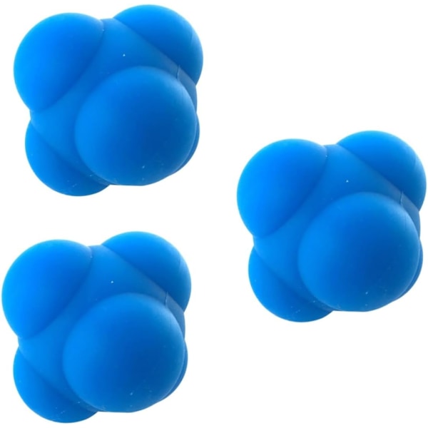 3 st studsbollar reflex träningsbollar agilitybollar reaktionsbollar
