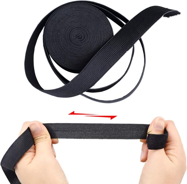 2 st Stretch Elastiskt Tygband För Peruker DIY Sömnadshantverk
