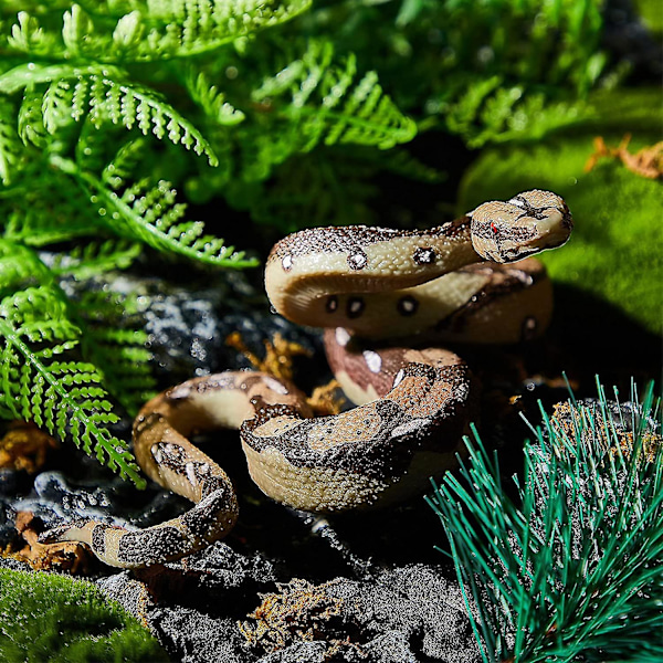 Gummisnok Realistiska Falska Ormar Leksak Stora Pythons Realistiska Falska Ormar Falsk Orm-mxbc