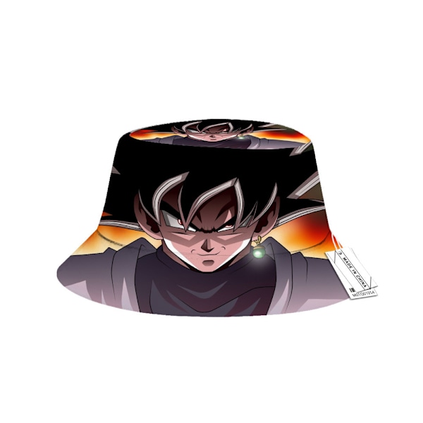 Anime-inspirerad Dragon Ball-tryck fiskarehatt Japansk Goku hinkhatt för män och kvinnor utomhus solskyddshätt 1 styck