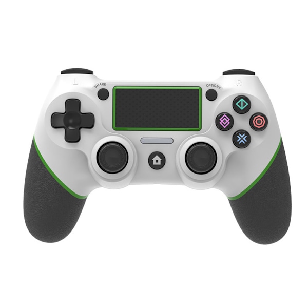 Ny privat støbt plastik PS4 trådløs controller PS4 trådløs Bluetooth spilcontroller med vibrationsfunktion