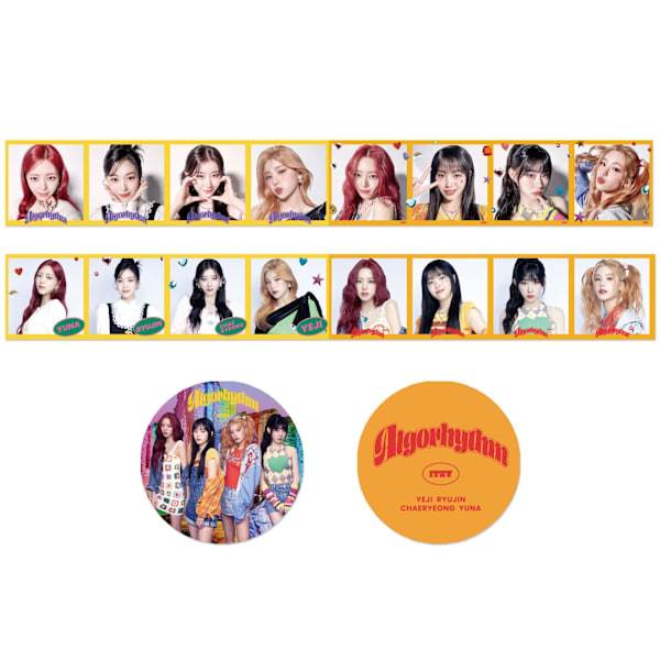 aespa Regular Album Supernova Liu Zhimin Anteckningsbok Tejp ITZY Perifer Album Anteckningsbok Dekaler