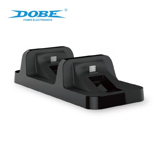 2-pak DOBE PS4 oplader PS4 dobbelt controller oplader PS4 trådløs controller oplader PS4 dobbelt oplader TP4-002