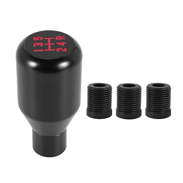 Knob for Universal Shift lever Manual 5-speed MT Car-Black