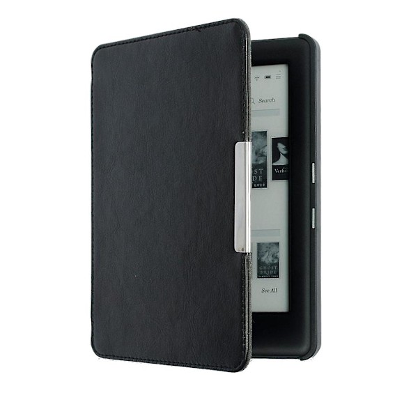 Fodral för GLO HD 6.0\" eReader Magnetiskt Auto Sleep Cover Ultra Tunnt Hård Skal (Svart)