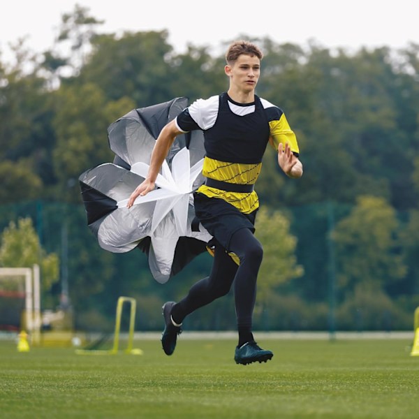 Löparfallskärm Hastighetsträning Fallskärm Löpning Sprint Skydd Motstånd Paraply för Fotboll Sport Kraft Fitness Kärnstyrketräning