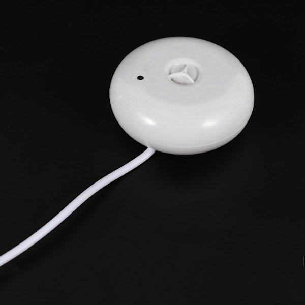 3X Hvit donut luftfukter usb kontor skrivebord mini luftfukter bærbar