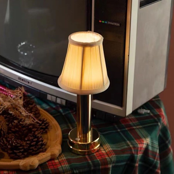 USB-ladbare trådløs restaurant atmosfære bordlampe bar hotell bordlampe soverom LED nattlampe