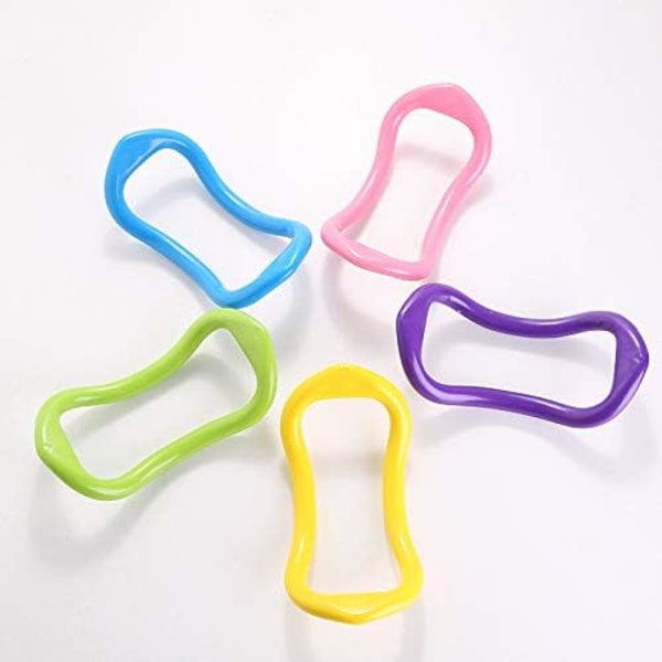 Yoga Fitness Magic Circle Stretchcirkel Fitnesscirkel Bodhi Pull Circle Yoga Hjälpmedel (blå)