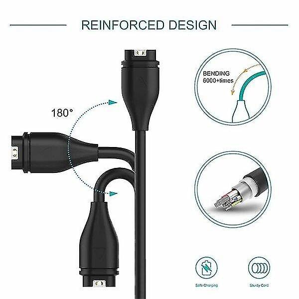 2-pak Universal oplader til Garmin ure - MXBC