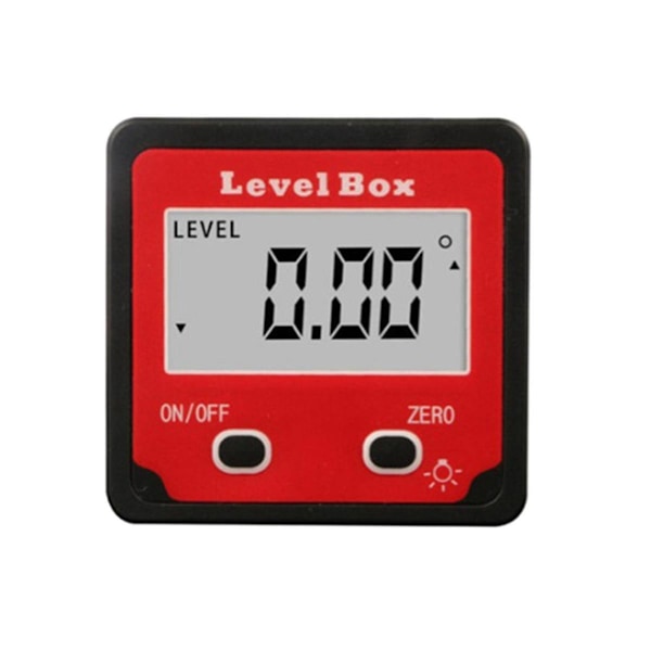 Magnetisk Elektronisk Digital Display Vattenpass Lutningsmätningsinstrument Hög Precision Vinkel Linjal