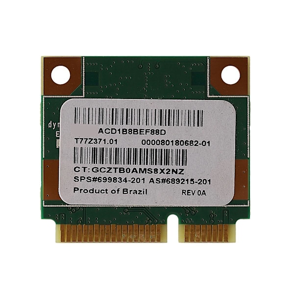 5 STK 150 Mbps 2.4 GHz RT3290 802.11B/G Trådløst WLAN-kort WIFI + Bluetooth BT 4.0 Halv Mini PCI-E Bil