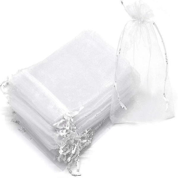 100 st buntskydds påse druvfrukt organza påse med dragsko ger totalt skydd-mxbc