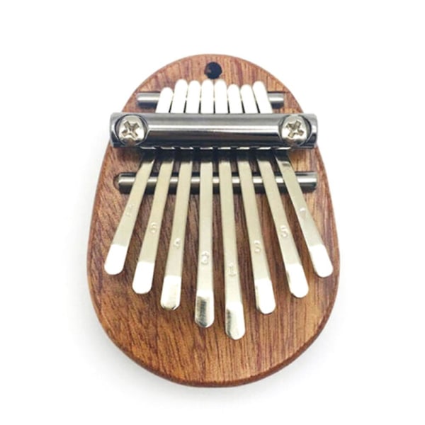 8 Keys Thumb Mini Kalimba Piano Loistava Sound Musikaalinen sorminäppäimistö