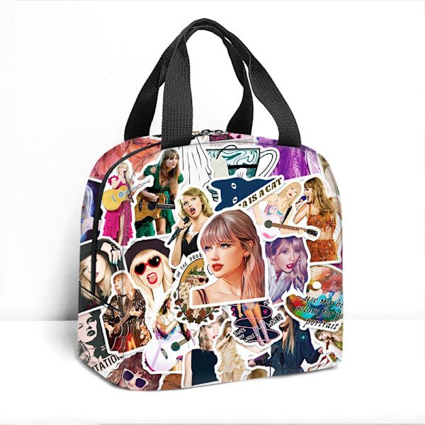 Taylor Swift -käyttöinen lounaskassi, suuri kapasiteetti, eristys, Taylor Swift -eristyskassi, lounasrasia