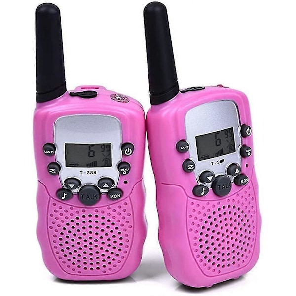 Lasten Walkie Talkie Mini Walkie Talkie Lapset Mini Walkie Talkie Lapset Käsikäyttöinen Walkie Talkie Pinkki
