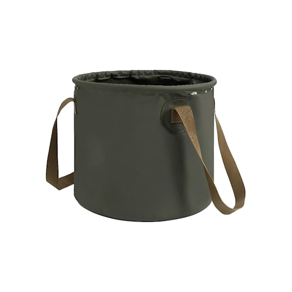 Hopfällbar hink 2 gallons behållare hopfällbar vattenhink bärbar tvättställ för utomhusresor camping fiske trädgårdsarbete biltvätt 10l