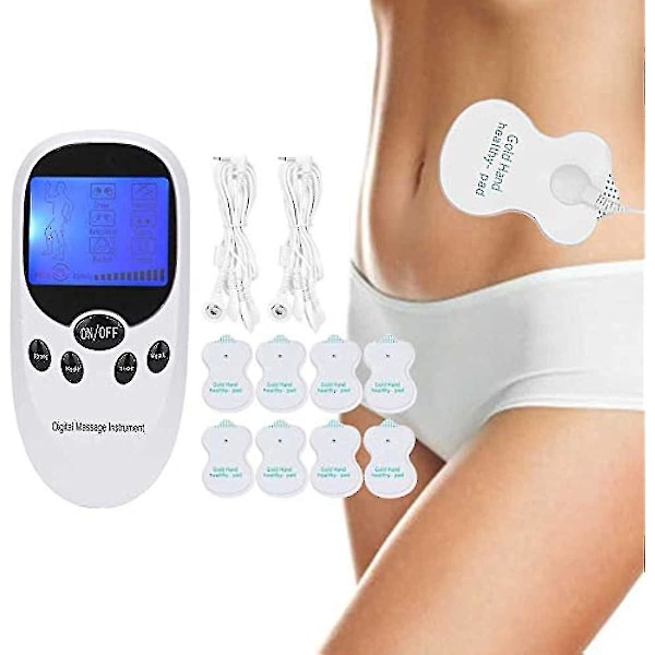Elektrisk Stimuleringsenhed Kompatibel Smertelindring Ved Elektrisk Nerve Stimulation Kompatibel Smertelindringsterapi Med 6 Tilstande Elektrisk Massager 4 E