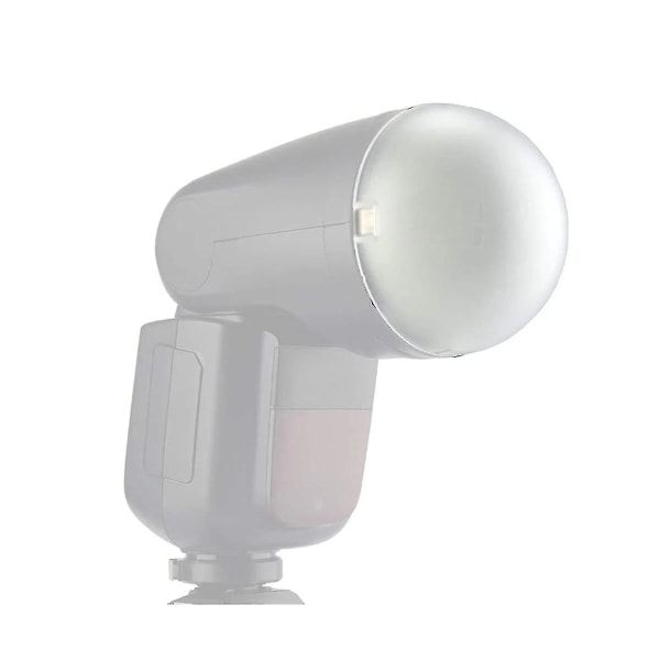 -r11 Dome Diffuser kompatibel för H200r Round Flash Head V1 Flash Series V1-s V1-n V1-c Ad200 Pro A