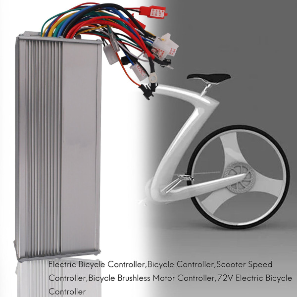 72v 1500w sähköinen polkupyörän ohjainskootteri harjaton tasavirtamoottorin nopeudensäädin